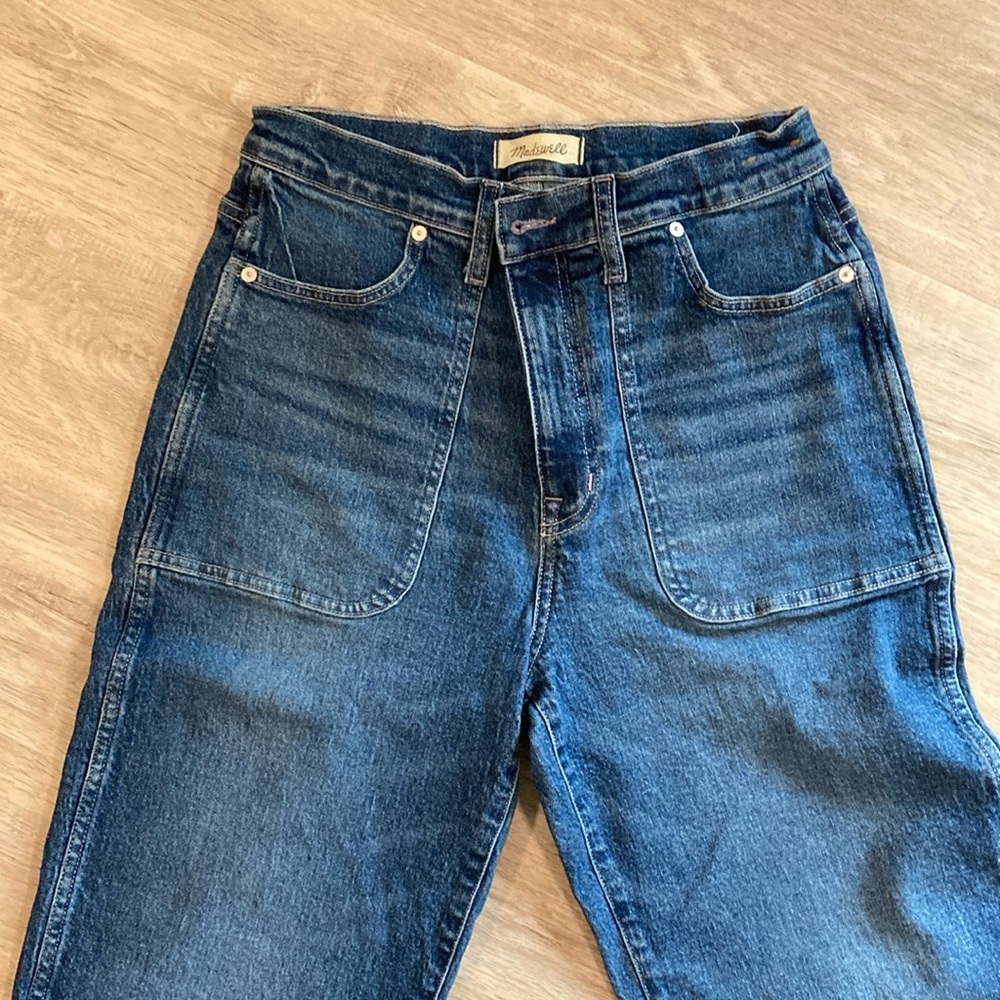 Madewell The Perfect Vintage Wide-Leg Jean Women's Size 30 New Without Tags!